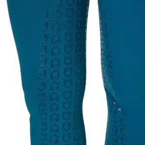 High-waisted full grip competition trousers for women Equestro image-3