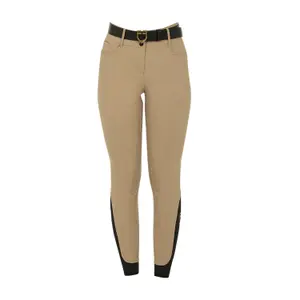 Calças de equitação  de cintura alta full grip para mulher Equestro image-0