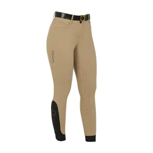 Calças de equitação  de cintura alta full grip para mulher Equestro image-2