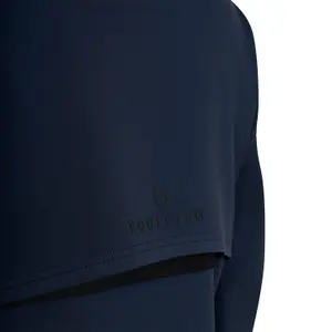 Felpa con cappuccio tagliata donna Equestro image-3