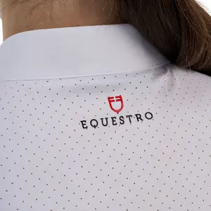 Polo διαγωνισμού μακρύ γυναικείο Equestro Ridertechnology image-3