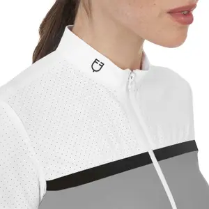 Polo διαγωνισμού μακρύ γυναικείο Equestro Ridertechnology image-2