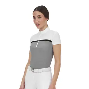Polo διαγωνισμού μακρύ γυναικείο Equestro Ridertechnology image-1