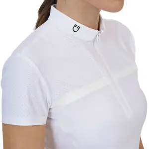Polo διαγωνισμού μακρύ γυναικείο Equestro Ridertechnology image-3
