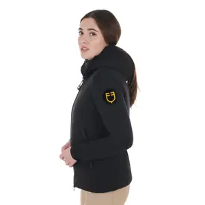 Women's waterproof hooded riding jacket Equestro image-3