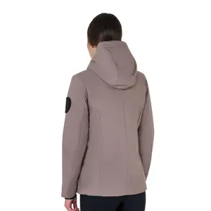 Women's waterproof hooded riding jacket Equestro image-1