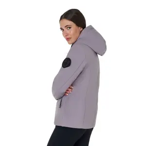 Women's waterproof hooded riding jacket Equestro image-2