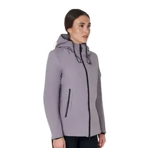 Women's waterproof hooded riding jacket Equestro image-1