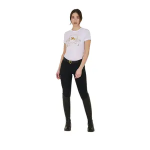 Γυναικείο βαμβακερό T-shirt Equestro Lamina Horse Club image-0