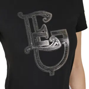 Γυναικείο βαμβακερό T-shirt Equestro Lamina Monogram image-3