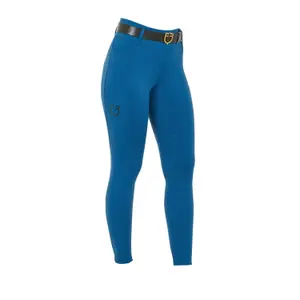 Pantaloni da competizione full grip da donna Equestro image-2