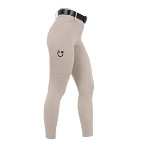 Reitleggings full grip Damen Equestro Hybrid image-2