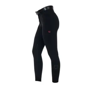Γυναικείο παντελόνι αγώνων mid grip Equestro Ridertechnology image-3