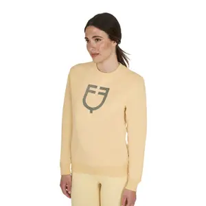 Sweatshirt Damen Equestro Logo image-0