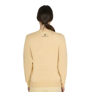 Sweatshirt Damen Equestro Logo image-1