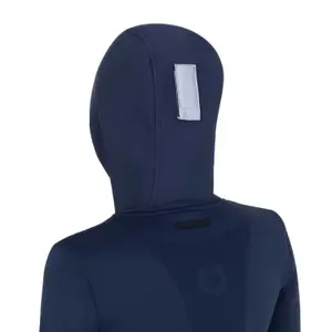 Women's nylon and mesh hoodie sweatshirt Equestro image-5