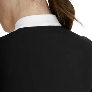 Women's long sleeve competition polo shirt Equestro image-4