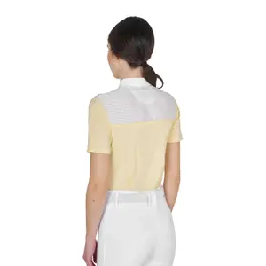 Discreet and Elegant Rhinestone Competition Polo Women Equestro image-2