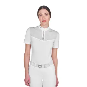 Women's competition polo shirt Equestro image-0