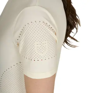 Women's riding polo shirt Equestro image-2