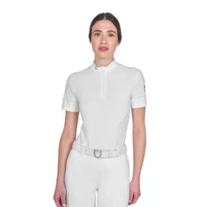 Women's riding polo shirt Equestro image-0