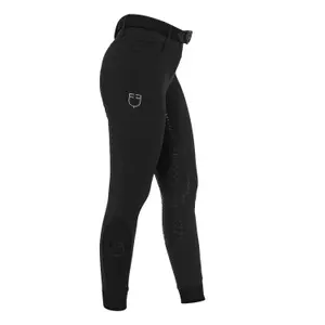 Full grip riding Trousers for women Equestro Logo image-2
