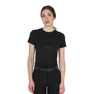 Women's T-shirt Equestro Glossy Logo image-0