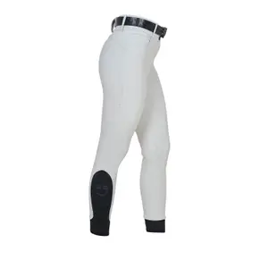 Mid grip riding Trousers for women Equestro Stones Logo image-2