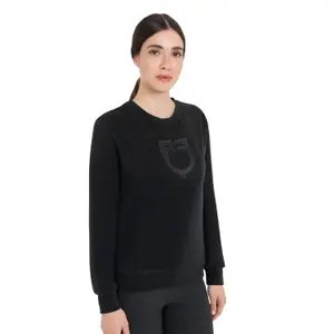 Fleece mit Rundhalsausschnitt Damen Equestro image-4
