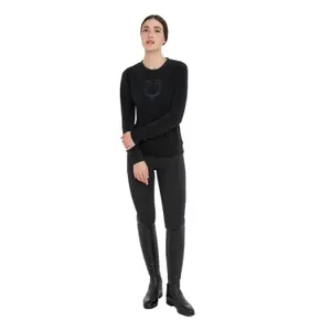 Fleece mit Rundhalsausschnitt Damen Equestro image-5