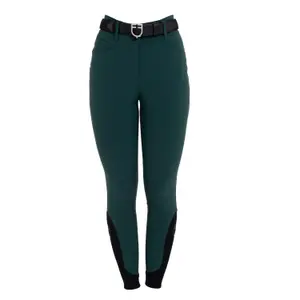 Mid grip riding Trousers for women Equestro Hunter image-1
