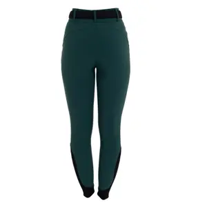 Mid grip riding Trousers for women Equestro Hunter image-2