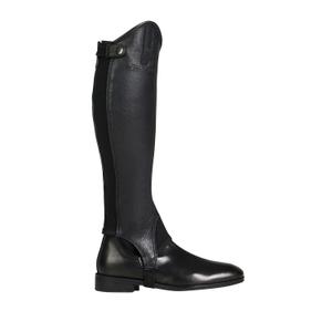 Mini-chaps van leer met silicone-inzetten Equestro image-1