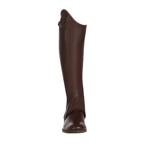 Mini-chaps van leer met silicone-inzetten Equestro image-2