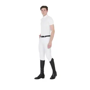 Wedstrijd rijpoloshirt van ademend materiaal Equestro image-2