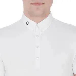 Wedstrijd rijpoloshirt van ademend materiaal Equestro image-4