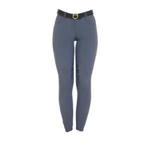 Mid grip riding Trousers for women Equestro Clio image-0