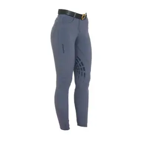 Mid grip riding Trousers for women Equestro Clio image-2