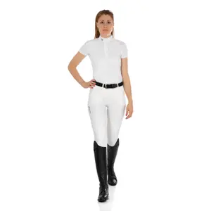Women's mid grip riding Trousers Equestro Xeni image-1