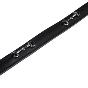 Cinturón de cuero con detalles trenzados Equestro image-6