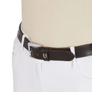 Leder-Gürtel mit geflochtenen Details Equestro image-4