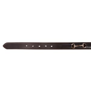 Diamond model English leather belt for women Equestro image-4