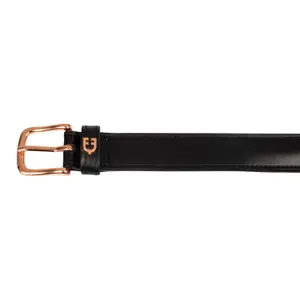 English leather belt with horse bit for women Equestro image-1