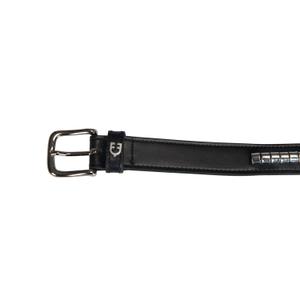 Leather clincher belt for women Equestro image-6