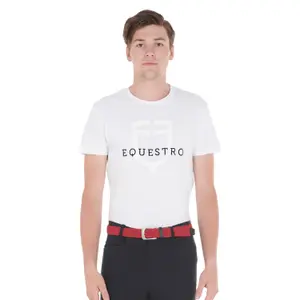 Kvinnors randig elastisk bälte Equestro image-1