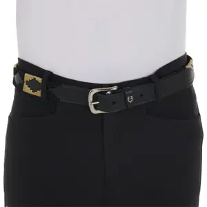 Ceinture en cuir femme Equestro Southwest Patterm image-3