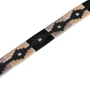 Leren damesriem Equestro Southwest Patterm image-6