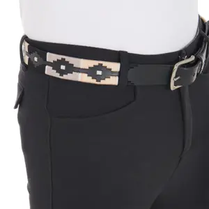 Leren damesriem Equestro Southwest Patterm image-4