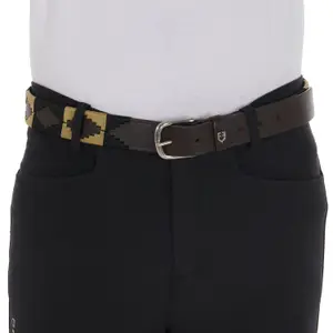 Ceinture en cuir femme Equestro Southwest Patterm image-3