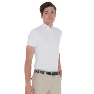 Damernas läderbälte med geometriskt mönster Equestro image-3